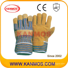 Pig Split Leather Industrial Safety Work Gloves (21002)